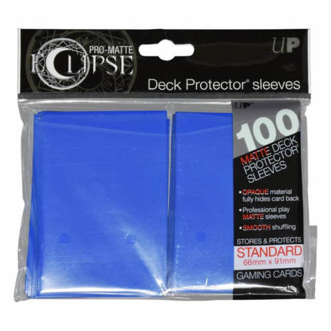 Ultra Pro Eclipse Sleeves 100ct Matte Blue